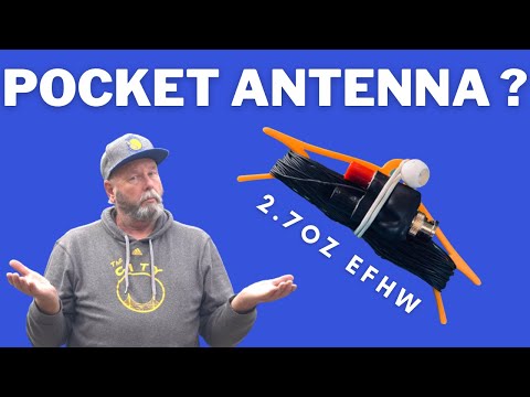 How to make a 2.7oz End Fed Half Wave (EFHW) Antenna for Ham Radio in 30 minutes or less!