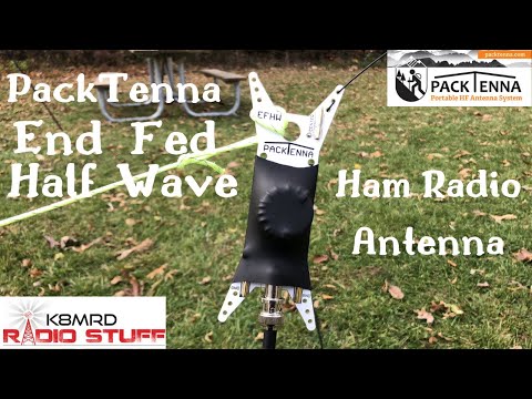 PackTenna End Fed Half Wave Portable Ham Radio Antenna review