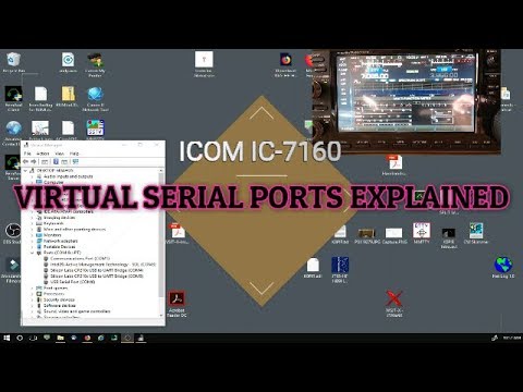 Icom 7610 Virtual Serial (COM) Ports Explained