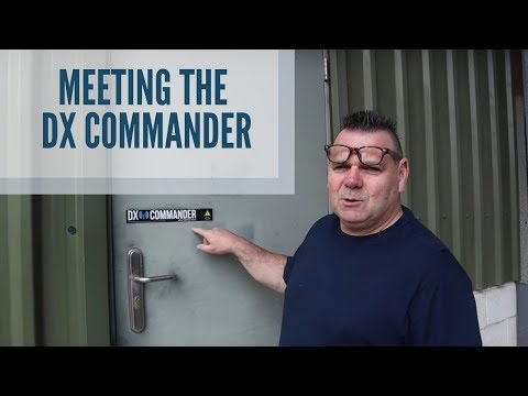 I get to meet the DX Commander