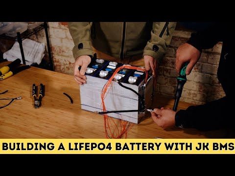 Building a LiFePO4 battery with JK BMS