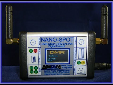 New DMR/DSTAR/Fusion/P25 Nano-Spot WIFI Digital Ham Hotspot