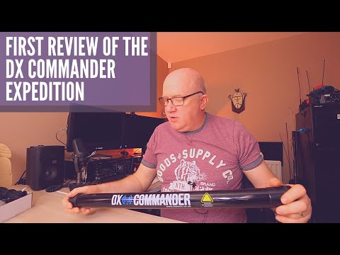 Let’s have a first look at the DX commander expedition antenna