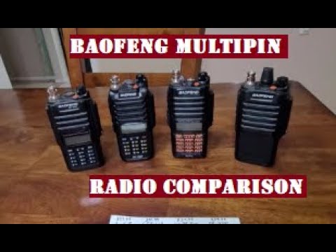 Baofeng Multipin Radios Comparison