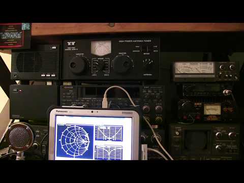 #264: RF Fun: Visualize antenna tuner operation on Smith Chart, SWR & more with VNA