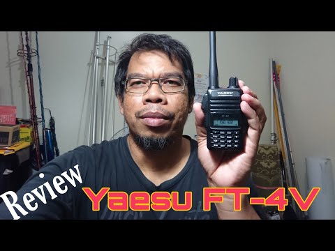 Review HT Yaesu FT-4V