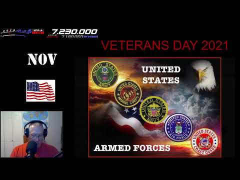 Livestreaming  Special Event – Veterans Day Salute to Service.  Part 2      Nov 11, 2021.