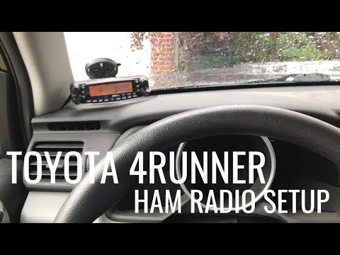 4Runner ham radio setup and guide