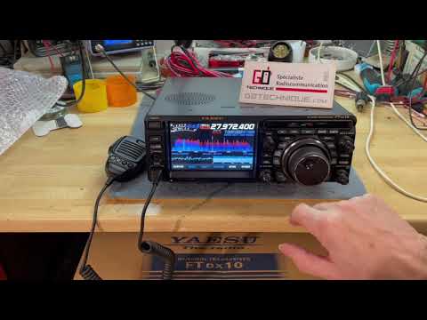 Radio YAESU FTdx10 HF 50MHz présentation GoTechnique
