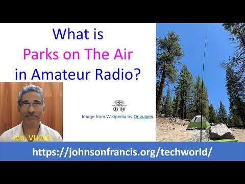 What is Parks on The Air in Amateur Radio?