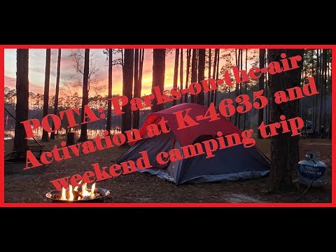 Parks-on-the-air: Pine Log State Forest weekend camping trip and activating K-4635