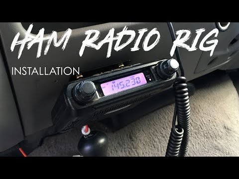 Install Ham Radio in a Ford Truck + The best way to find repeaters