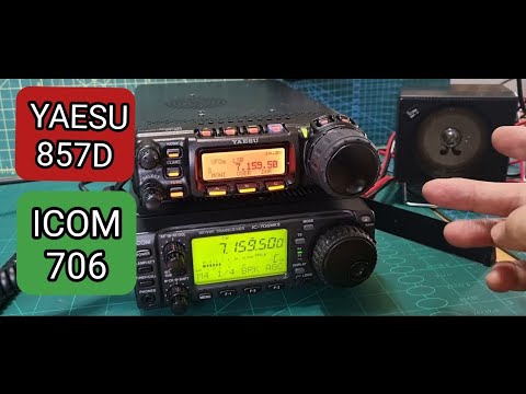 YAESU 857D & ICOM IC-706 MK11