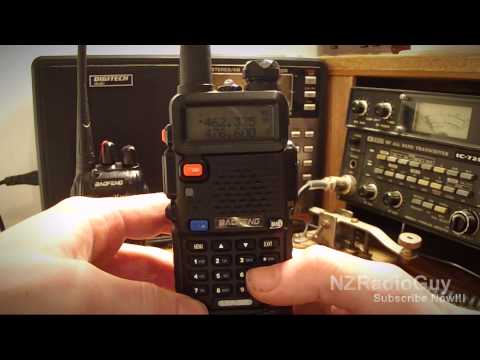How to program Frequencies into Channels on a Baofeng UV-5R