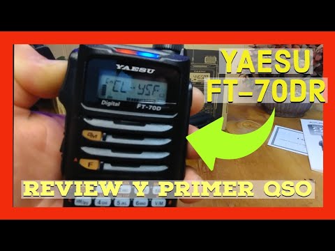 RADIO PORTÁTIL YAESU FT-70D 👌- UNBOXING Y primer QSO en modo YSF – C4FM (español) RADIOAFICION