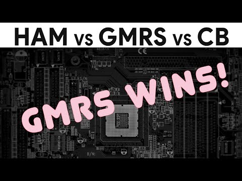 Whats The Difference Between HAM and GMRS? GMRS VS HAM VS CB Radio – Why GMRS Is Better Than HAM