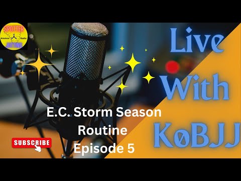 Live With K0BJJ | Episode 5 |E.C. Storm Season Routine