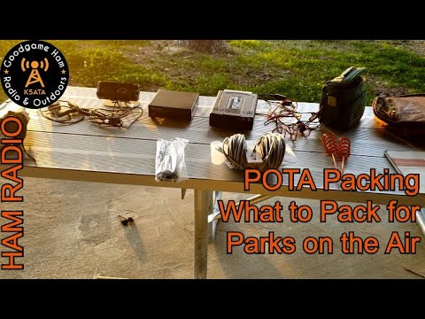 POTA Packing: How and What to Pack for Parks on the Air