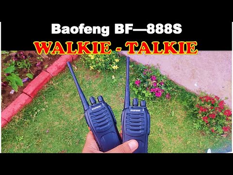Baofeng BF-888S Walkie Talkie #unboxing