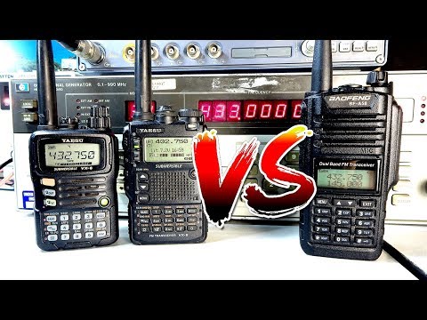 RadioVLOG – Yaesu vs Baofeng