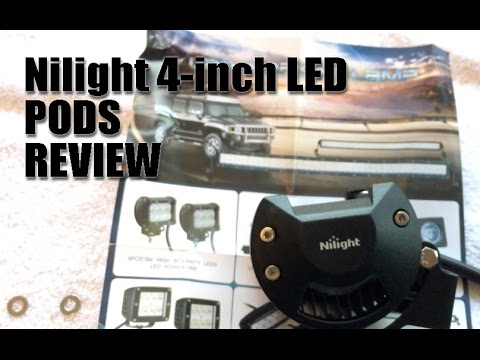 Nilight 4 Inch LED Light Review