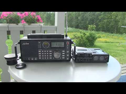TECSUN S-2000 40 m Ham Radio DX:ing 7103 kHz